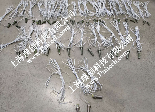 發(fā)動機螺栓應變檢測標定